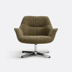 Draaifauteuil, gestructureerde stof, Hemmo