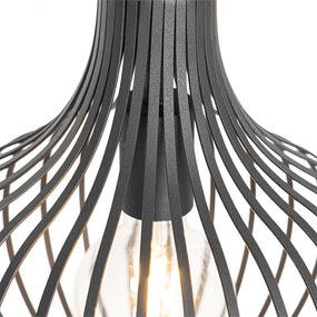 Eettafel / Eetkamer Moderne hanglamp zwart 3-lichts - Saffira Modern E27 rond Binnenverlichting Lamp