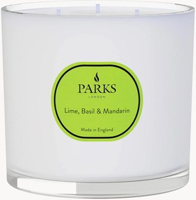 Handgemaakte 3-lonts geurkaars Vintage Aromatherapy (limoen, basilicum & mandarijn)