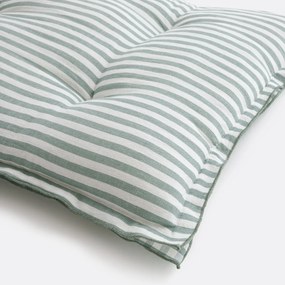 Gingham vloermat, katoen en linnen lengte 120 cm, Cottage