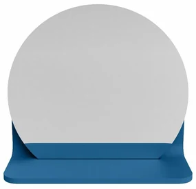 Mondiaz Spot spiegel rond Ø30cm met planchet jeans