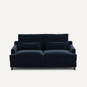 Slaapbank in chenille fluweel, Alwine