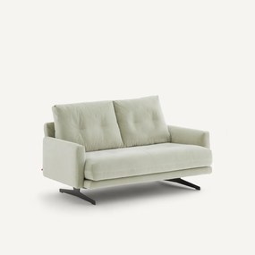 2-zitsbank in stonewashed fluweel, DELICATO