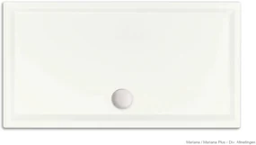 Xenz Mariana Plus Douchebak 110x100x6 cm Edelweiss