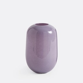 Afgeronde vaas in glas H23,5 cm, Iva