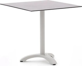 Tuin eettafel Bellagio | Vierkant | Tuintafel Kunststof | 70x70cm | 2 personen | Kees Smit Tuinmeubelen