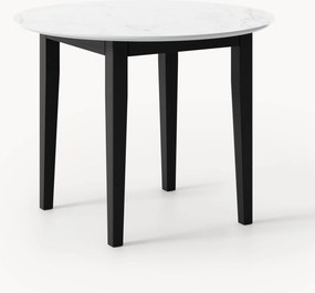 Ronde eetkamertafel Jackson met marmerlook, in verschillende formaten