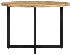 vidaXL Eettafel 110x75 cm massief mangohout