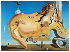 Kunstdruk Salvador Dali - Le Grand Masturbateur, Salvador Dalí