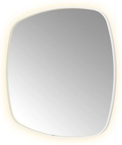 Hotbath &More Contour spiegel deens ovaal 120x120cm wit mat
