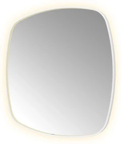 Hotbath &More Contour spiegel deens ovaal 120x120cm wit mat
