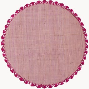 Ronde placemats Merletto, 2-delig