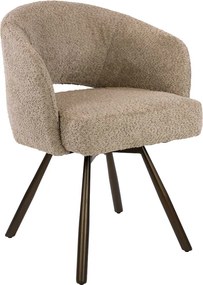 Draaibare Eetkamerstoel Boucle