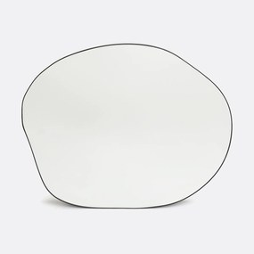 Spiegel, organische vorm 120x100 cm, Ornica