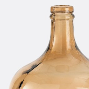 Vaas dame-jeanne in glas H31 cm, Izolia