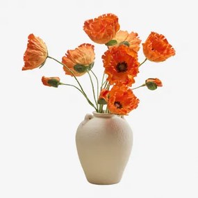 Decoratieve Tak Arandelle Roodachtig Oranje - Sklum