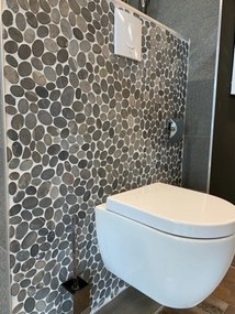 The Mosaic Factory Natural Stone marmer mozaïek tegels 31x30 donkergrijs