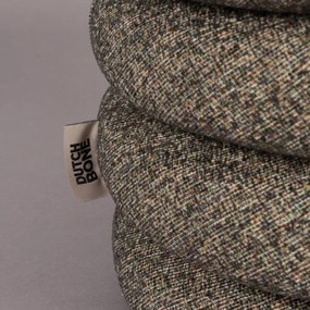 Dutchbone Fern Ronde Poef Beige Boucle Stof