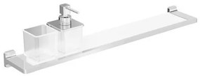 Crosswater Rotar Planchet - 60cm - zeepdispenser - beker - chroom RT001C