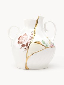 Vaas Kintsugi van beenderporselein, H 19 cm