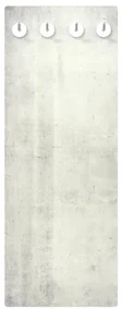 vidaXL Wandkapstok stenen muur 80x30 cm gehard glas