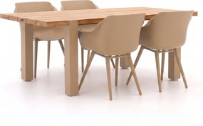Diningset Hartman | 4 personen | Tuinset teakhout | 5-delig | Kees Smit Tuinmeubelen