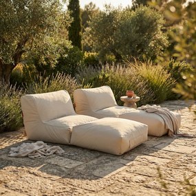 Peak Loungebed Plus Outdoor - beige
