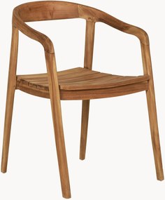 Teakhouten tuin stoelen Otero met armleuningen, 2-delig