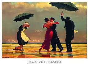 Kunstdruk The Singing Butler, 1992, Jack Vettriano