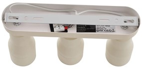 Afgeronde plafondspot beige GU10 50mm 3-lichts - Stanley