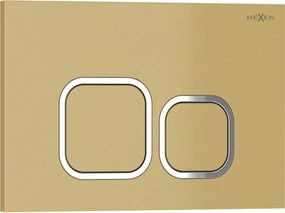 Mexen Tex 03 spoelknop, goud - 6103-06