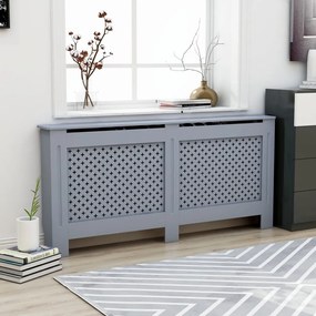 vidaXL Radiatorombouw 172x19x81 cm MDF antraciet