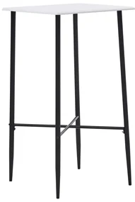 vidaXL 5-delige Barset kunstleer wit