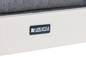Hoek loungeset 5 personen Aluminium Taupe  Lifestyle Garden Furniture Luca