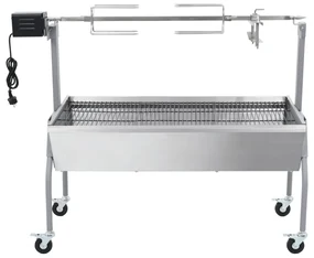 vidaXL Draaispit barbecue met elektrische motor