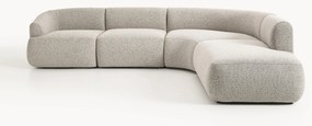 Modulaire bouclé hoekbank Sofia (4-zits)