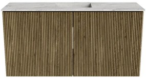 Mondiaz Joya DLux 80cm toiletmeubel dusk met wastafel faye midden 1 kraangat glace