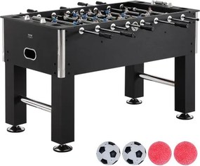 VEVOR tafelvoetbaltafel, 55-inch standaard tafelvoetbaltafel, volledige tafelvoetbaltafel voor binnen voor thuis, familie en speelkamer, voetbal met tafelvoetbalset, inclusief 4 ballen en 4 bekerhouders