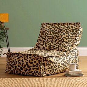 Dolce Zitzak Stoel Lounger - Leopard