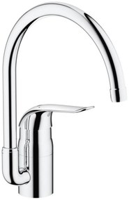 Grohe Euroeco Special keukenkraan hoog met hendel 12 cm Chroom