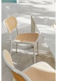 Pak Van 2 Omara Stapelbare Tuinstoelen Gardenia Wit - Sklum