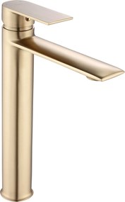 Wastafelkraan Rea Veneta Brush Gold High
