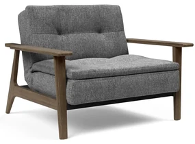 Innovation Living Dublexo Frej Smoked Fauteuil Met Gerookt Eiken Armleuningen