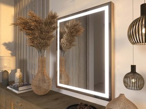 LED-spiegel in lijst voor de badkamer M7