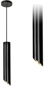 MODERNE HANGLAMP ZWART GOUD 20 CM APP573-1CP