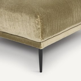 Voetensteun XL, in linnen fluweel, OSCAR