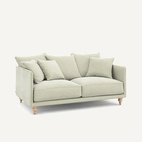 3-zits stonewashed fluwelen bank, Lazare