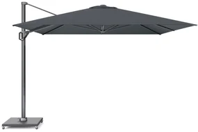 Platinum Challenger zweefparasol 3.5x3.5m T1 premium  (excl. voet) faded black