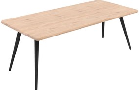 Goossens Eettafel Bjarte, Rechthoekig 220 x 100 cm