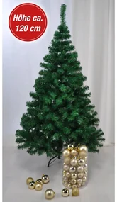 HI Kerstboom met metalen standaard 120 cm groen
